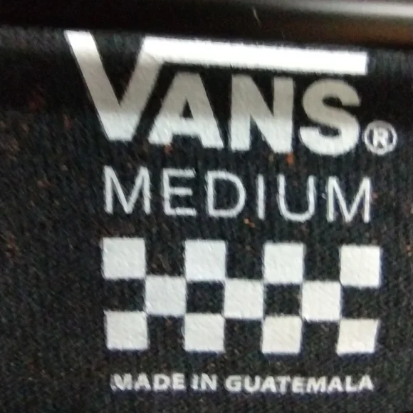 Vans Off The Wall Graphic Retro Shirt Womens M Boho Casual Comfy Streetwear - Picture 9 of 9